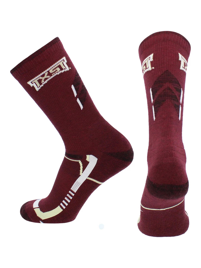 TCK Texas State Bobcats Socks Texas State University Bobcats Champion Crew Socks 2 TCK Texas State Bobcats Socks Texas State University Bobcats Champion Crew Socks