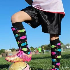 MadSportsStuff Cat Socks For Softball Soccer- Girls Or Boys- Athletic Over The Calf Socks For Sports Softball Socks 12 MadSportsStuff Cat Socks For Softball Soccer- Girls Or Boys- Athletic Over The Calf Socks For Sports Softball Socks