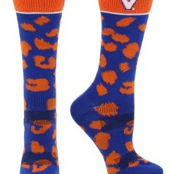 TCK Virginia Cavaliers Socks Womens Savage Crew Socks