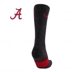All Schools TCK University Of Alabama Crimson Tide Socks - Pure Merino Wool - Far Trek