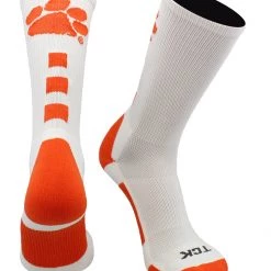 TCK Clemson Tigers Socks Baseline Crew All Schools