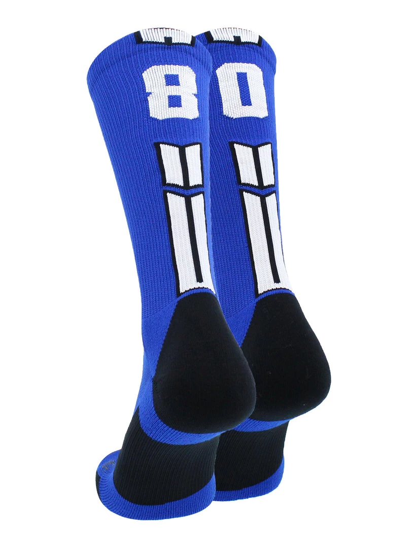 MadSportsStuff Volleyball Socks Royal Player ID Custom Number Crew Socks For Basketball Lacrosse Volleyball Boys And Girls 49 MadSportsStuff Volleyball Socks Royal Player ID Custom Number Crew Socks For Basketball Lacrosse Volleyball Boys And Girls