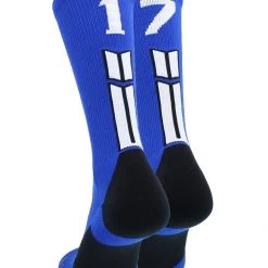 MadSportsStuff Volleyball Socks Royal Player ID Custom Number Crew Socks For Basketball Lacrosse Volleyball Boys And Girls 165 MadSportsStuff Volleyball Socks Royal Player ID Custom Number Crew Socks For Basketball Lacrosse Volleyball Boys And Girls
