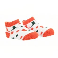 TCK Miami Hurricanes Toddler Socks Low Cut Little Fan All Schools