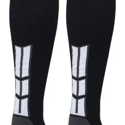 MadSportsStuff Over The Calf Athletic Team Socks For Softball Baseball Soccer Football Baseball Socks