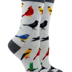 WHD Backyard Bird Socks For Women Gift For Bird Lovers