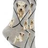 WHD Crazy Socks - Crew Wheaten Terrier Socks For Women Gift For Dog Lovers