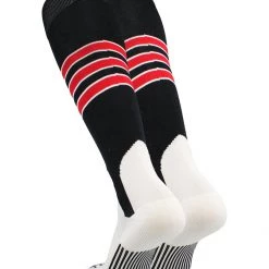 TCK Baseball Stirrup Socks With Stripes Pattern D Baseball Socks