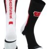 TCK Wisconsin Badgers Socks Perimeter Crew