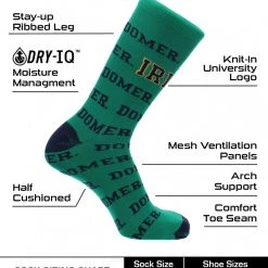 TCK Notre Dame Fighting Irish Socks University Of Notre Dame Fighting Irish Mayhem Crew Socks 8 TCK Notre Dame Fighting Irish Socks University Of Notre Dame Fighting Irish Mayhem Crew Socks