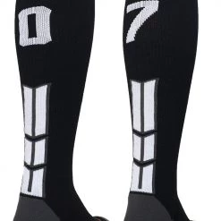 MadSportsStuff Softball Socks Black Player ID Custom Number Over The Calf Socks For Softball Baseball Football Boys And Girls 177 MadSportsStuff Softball Socks Black Player ID Custom Number Over The Calf Socks For Softball Baseball Football Boys And Girls