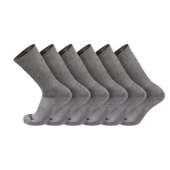 Basketball Socks TCK Moisture Wicking Work Crew Socks For Men & Women- 9-11 / 10-13 / 13-15 Cushioned Boot Socks 6-pack