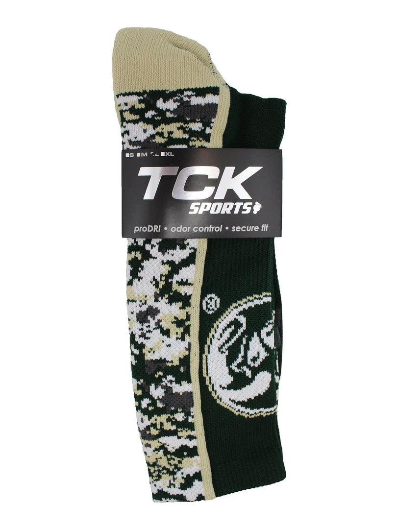 TCK CSU Rams Socks Digital Camo Crew 3 TCK CSU Rams Socks Digital Camo Crew