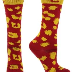 TCK USC Trojans Socks Womens Savage Crew Socks All Schools