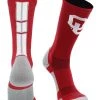 TCK Sports OU Oklahoma Sooners Socks Baseline 3.0 Crew All Schools