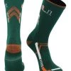 TCK Miami Hurricanes Socks University Of Miami Hurricanes Champion Crew Socks All Schools