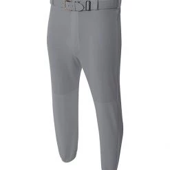 MadSportsStuff Mens Baseball Pants Elastic Bottom Adult Basic Line