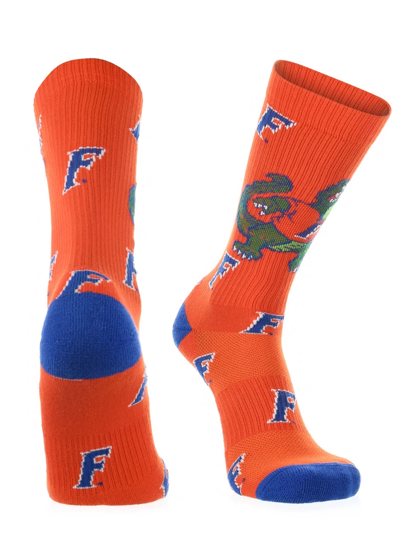 TCK Florida Gators Socks Crew Length Sock Mayhem All Schools 1 TCK Florida Gators Socks Crew Length Sock Mayhem All Schools