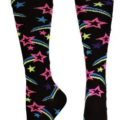 MadSportsStuff Shooting Star Over The Calf Athletic Socks (multiple Colors)
