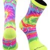 MadSportsStuff Basketball Socks Crazy Tie Dye Crew Socks Basketball Volleyball Lacrosse Football For Girls Or Boys
