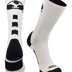 TCK BYU Cougars Socks Baseline Crew