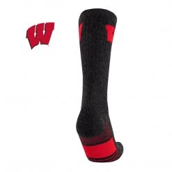 TCK University Of Wisconsin Badgers Socks - Pure Merino Wool - Far Trek All Schools 9 TCK University Of Wisconsin Badgers Socks - Pure Merino Wool - Far Trek All Schools