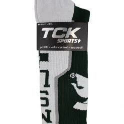 TCK Michigan State University Spartans Socks Perimeter Crew All Schools