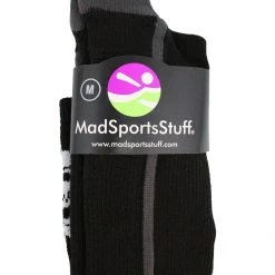 MadSportsStuff Pirate Skull And Crossbones (Jolly Roger) Over The Calf Socks Baseball Socks