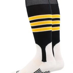 TCK Baseball Stirrup Socks With Stripes Pattern D Baseball Socks