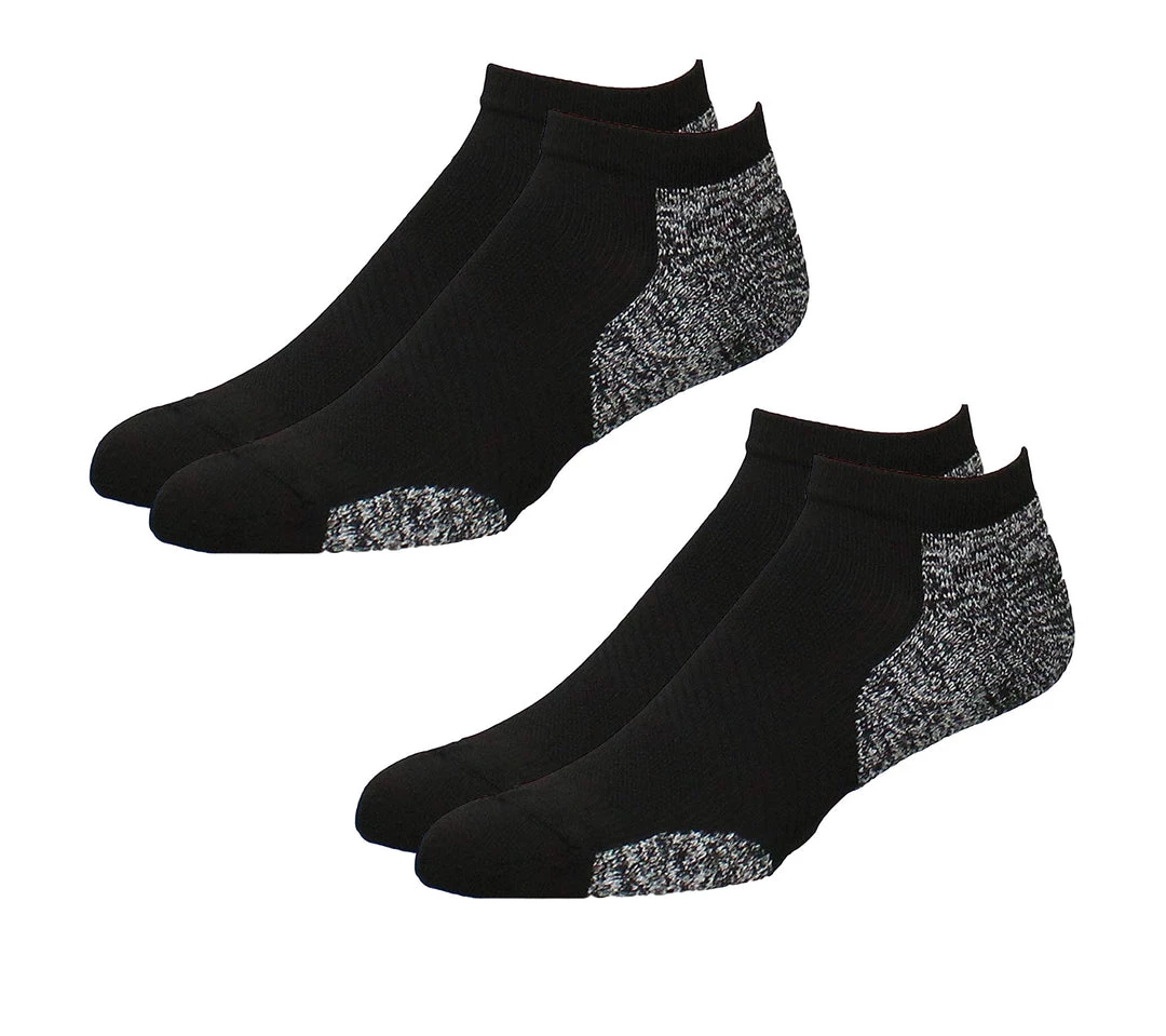 TCK Men's Plantar Fasciitis No Show Running Socks With Arch Support 2 Pack - Made From Recycled Materials 1 TCK Men's Plantar Fasciitis No Show Running Socks With Arch Support 2 Pack - Made From Recycled Materials