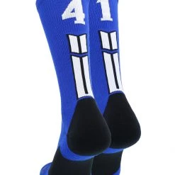 MadSportsStuff Volleyball Socks Royal Player ID Custom Number Crew Socks For Basketball Lacrosse Volleyball Boys And Girls 192 MadSportsStuff Volleyball Socks Royal Player ID Custom Number Crew Socks For Basketball Lacrosse Volleyball Boys And Girls