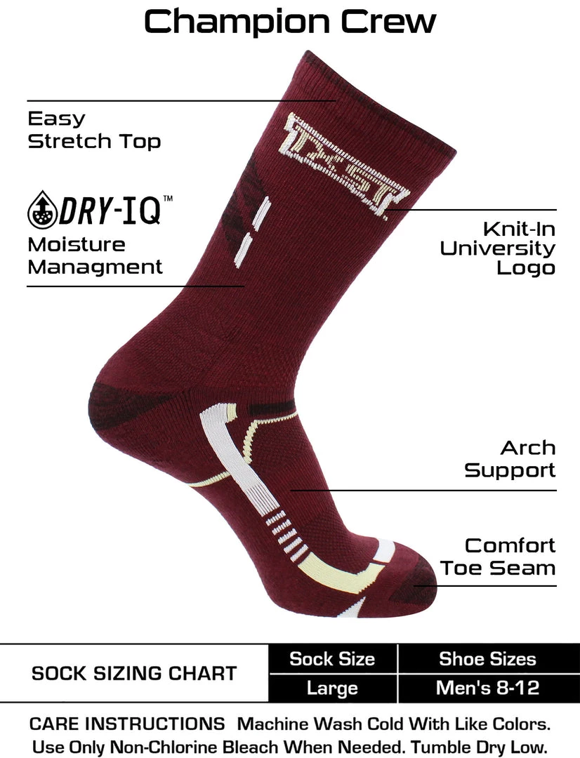 TCK Texas State Bobcats Socks Texas State University Bobcats Champion Crew Socks 3 TCK Texas State Bobcats Socks Texas State University Bobcats Champion Crew Socks
