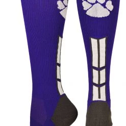 MadSportsStuff Wild Paw Over The Calf Socks (multiple Colors) Baseball Socks