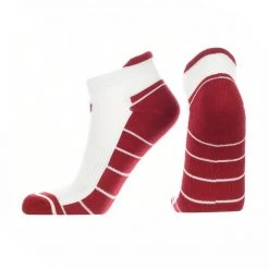 TCK OU Oklahoma Sooners Low Cut Ankle Socks With Tab All Schools