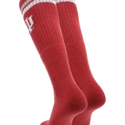 TCK All Schools Indiana Hoosiers Socks Throwback Tube