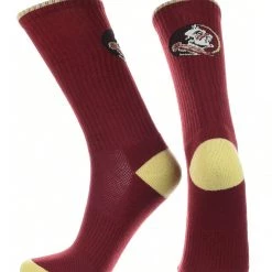 TCK Florida State Seminoles Socks Campus Legend Crew Length All Schools 5 TCK Florida State Seminoles Socks Campus Legend Crew Length All Schools