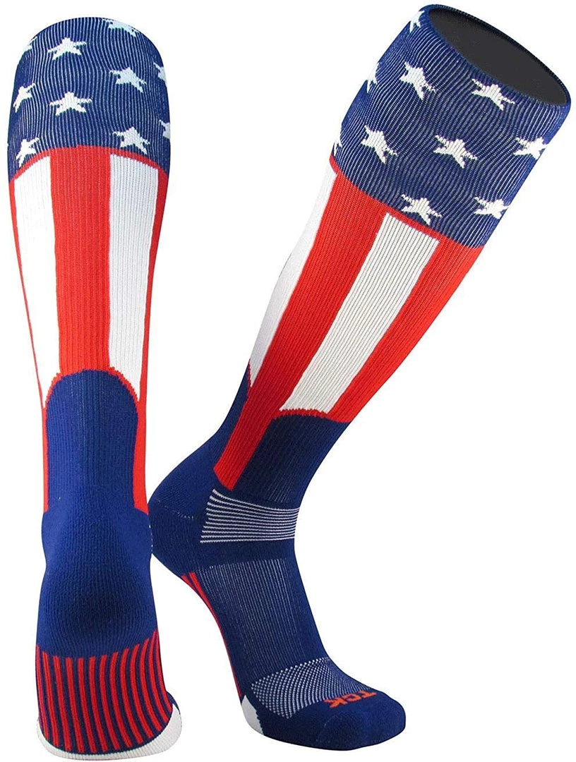 TCK American Flag Baseball Stirrup Socks Uncle Sam 1 TCK American Flag Baseball Stirrup Socks Uncle Sam