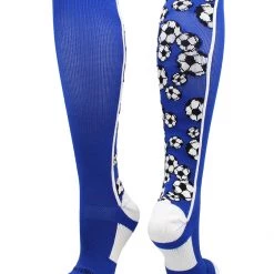 MadSportsStuff Crazy Soccer Socks With Soccer Balls Over The Calf (multiple Colors)