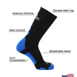 TCK UCLA Bruins Socks Baseline Crew
