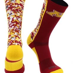 TCK Minnesota Golden Gophers Socks Digital Camo Crew All Schools