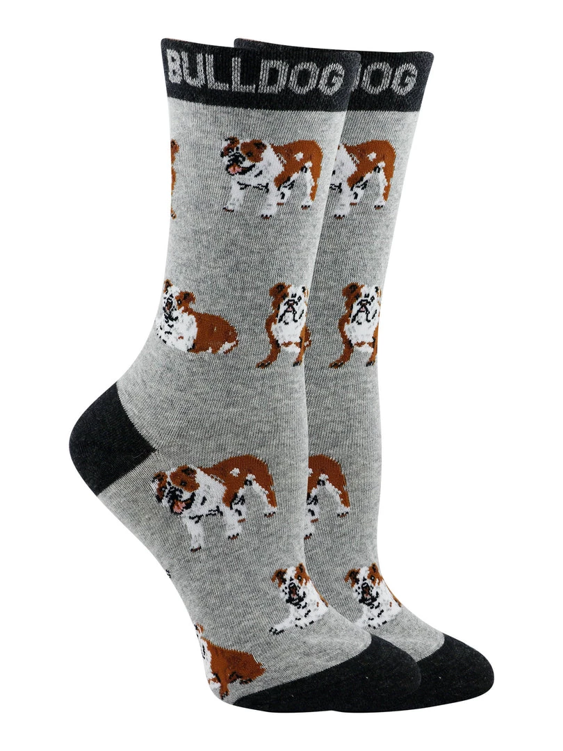 WHD American Bulldog Socks For Women Gift For Dog Lovers 5 WHD American Bulldog Socks For Women Gift For Dog Lovers