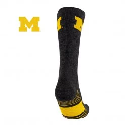 All Schools TCK University Of Michigan Wolverines Socks - Pure Merino Wool - Far Trek 9 All Schools TCK University Of Michigan Wolverines Socks - Pure Merino Wool - Far Trek