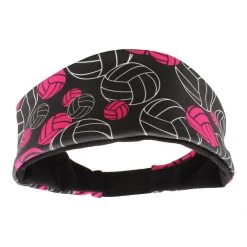 MadSportsStuff Headbands Crazy Volleyball Headband With Volleyball Logos