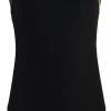 MadSportsStuff Leotards Keyhole Style Black Girls Gymnastics Leotard