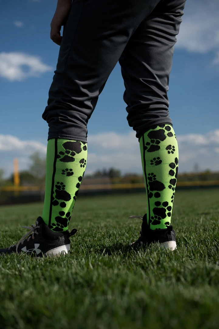 MadSportsStuff Softball Socks Crazy Socks With Paws Over The Calf (multiple Colors) 5 MadSportsStuff Softball Socks Crazy Socks With Paws Over The Calf (multiple Colors)