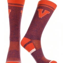 TCK Virginia Cavaliers Socks Victory Parade Crew Length