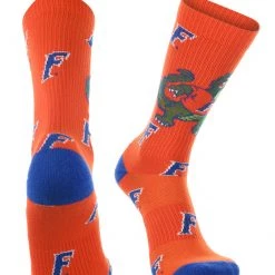 TCK Florida Gators Socks Crew Length Sock Mayhem All Schools 7 TCK Florida Gators Socks Crew Length Sock Mayhem All Schools