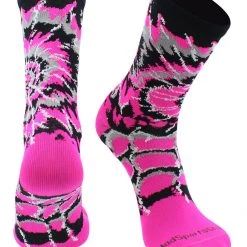 MadSportsStuff Basketball Socks Crazy Tie Dye Crew Socks Basketball Volleyball Lacrosse Football For Girls Or Boys