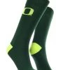 TCK Oregon Ducks Dress Socks Dean's List Crew Length Socks All Schools