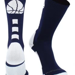 MadSportsStuff Basketball Socks For Boys, Girls, Men, Women- Athletic Crew Socks - Youth And Adult Sizes -Made In The USA